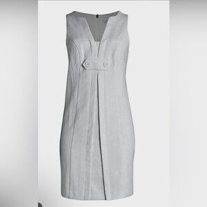 TRINA TURK TORCH SLEEVELESS DRESS IN WHITE BRIDAL PARTY SZ 4 *NWT*